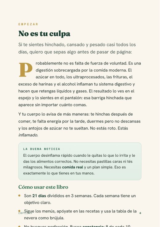 Página del ebook