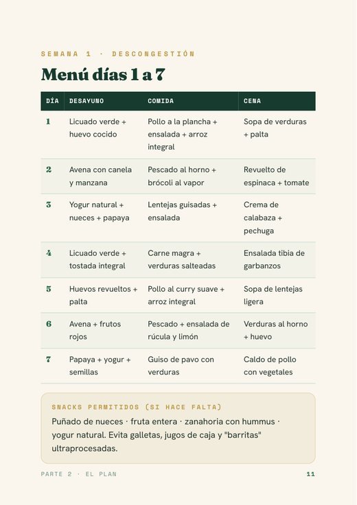 Página del ebook